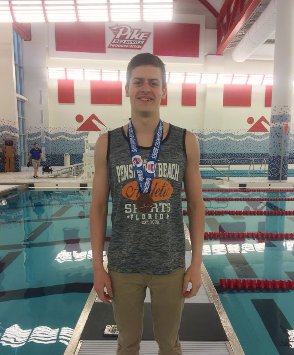 Nicholas Wins Indiana Swimming State Championship