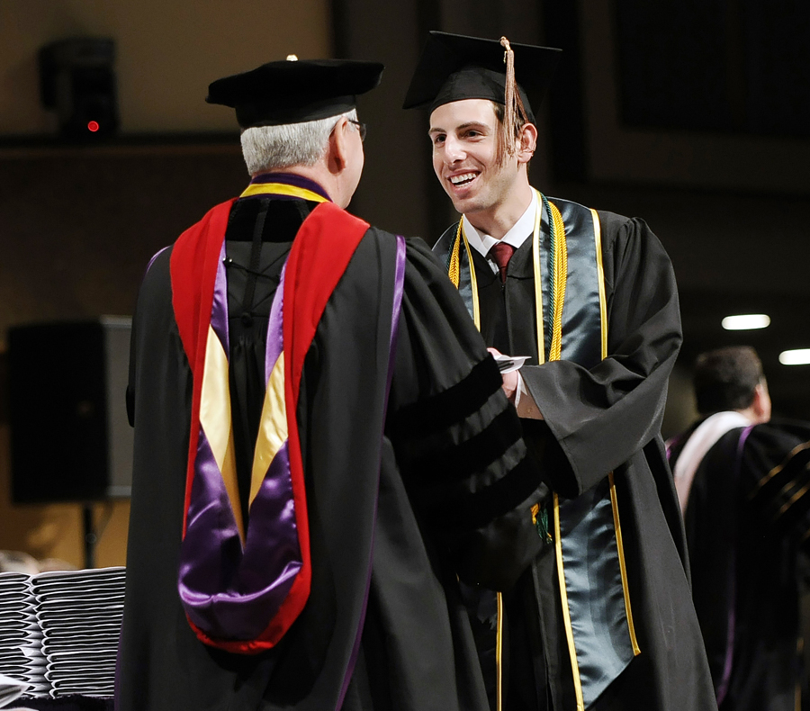 Trevor Graduates Summa Cum Laude from Olivet Nazarene University