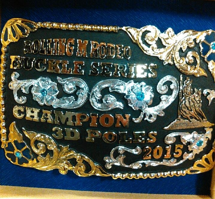 Danielle Wins Champion Place for 3D Poles at Rodeo Series