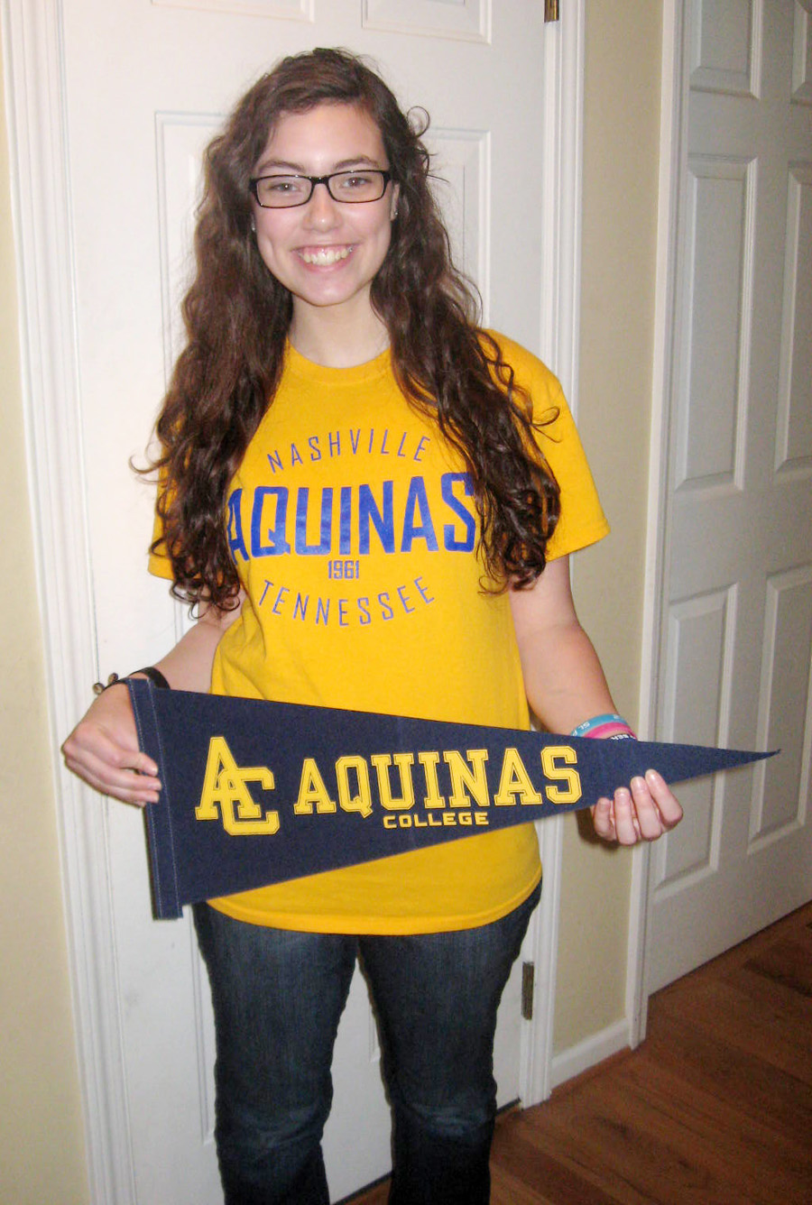 Sarah Accepted to Aquinas College with Vice President Scholarship