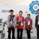 3 Seton Students Win 3rd Place in Qatar National Robot Olympiad