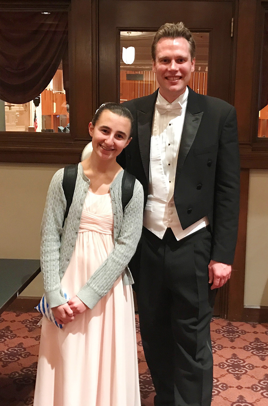 Maude Wins First Place in Orchestra Competition