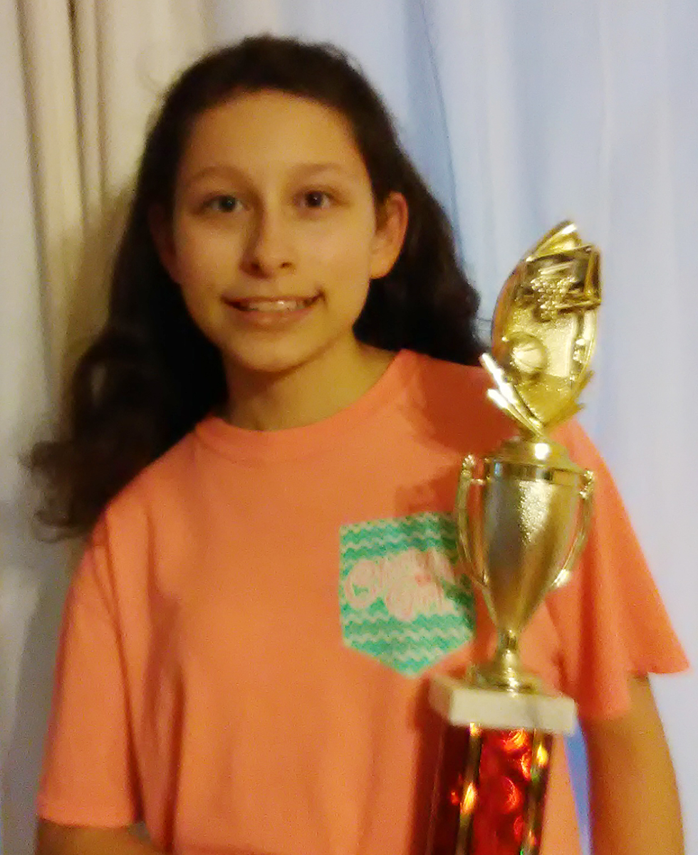Lucia Wins Basketball Free Throw Challenge