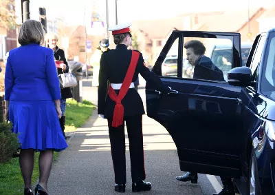 As Lord Lieutenant Cadet, Élodie Serves on Royal Visit
