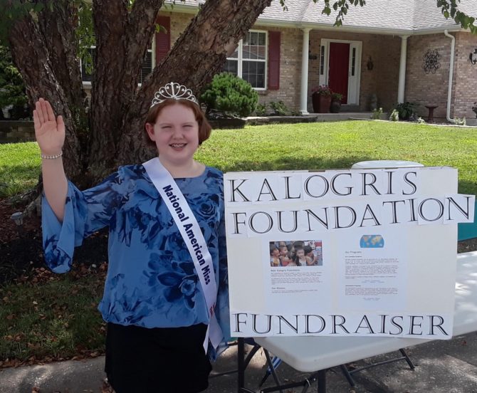 Kasara Helps the Needy with Lemonade and Cookie Stand