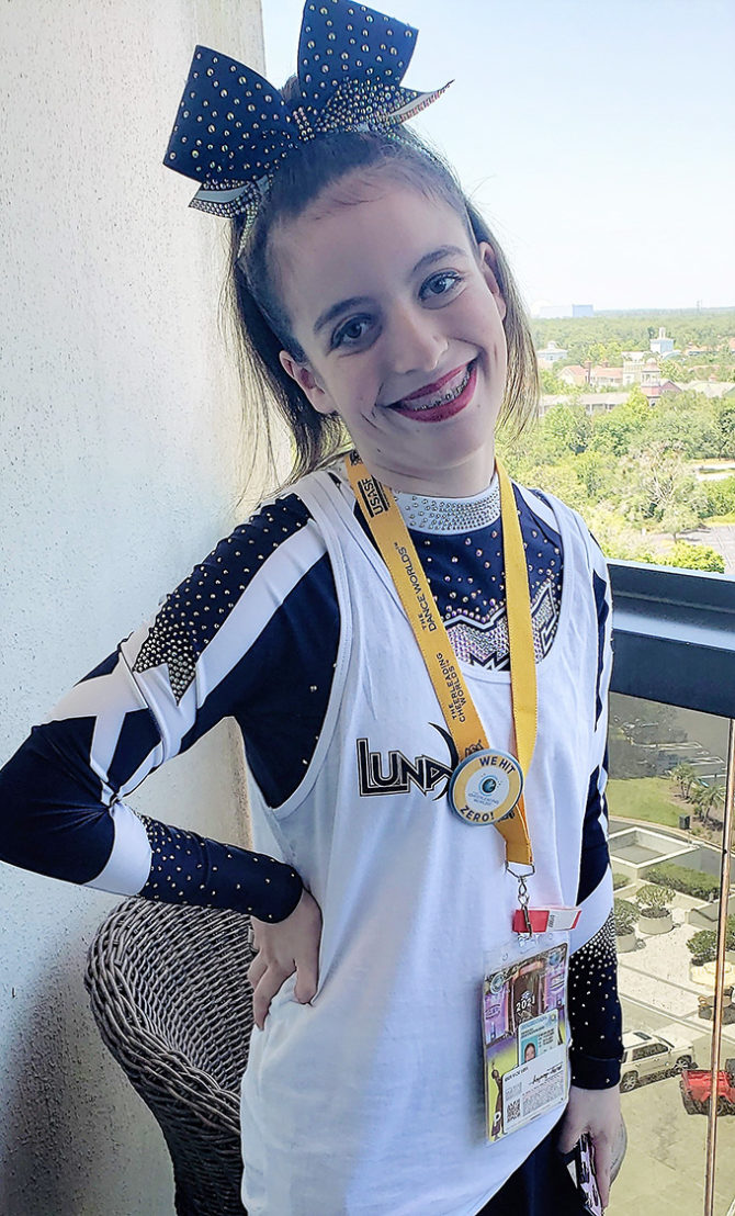 Living Her Dream – Molly Makes Cheerleading Worlds