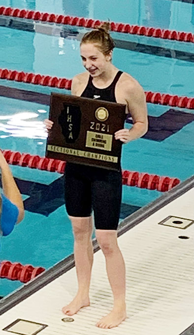 Grace Ends Competitive Swimming Career Strong