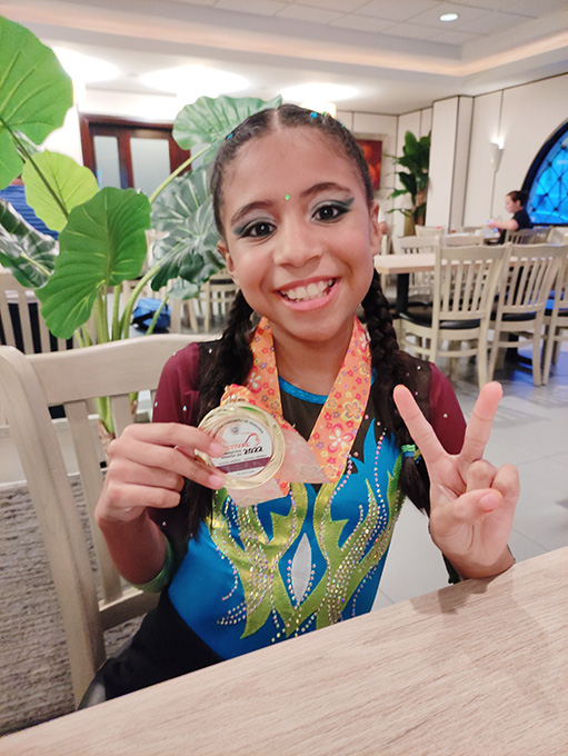 Gymnast Anna Wins Gold in Panama