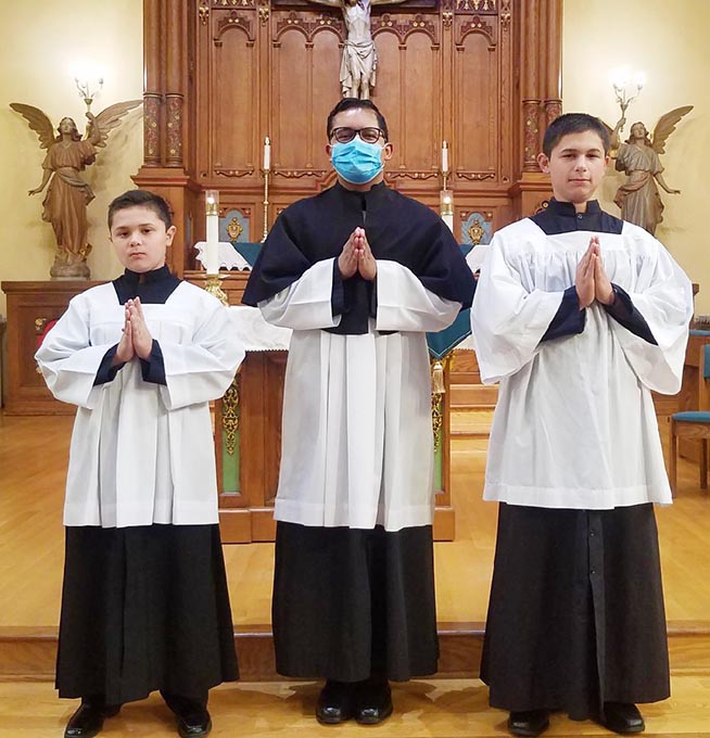 Moises and Diego Called to Serve God and Parish