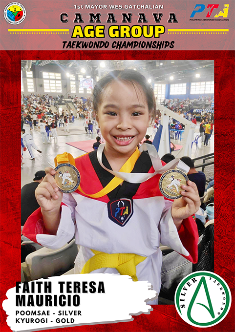 Faith Wins Gold and Silver in Taekwondo